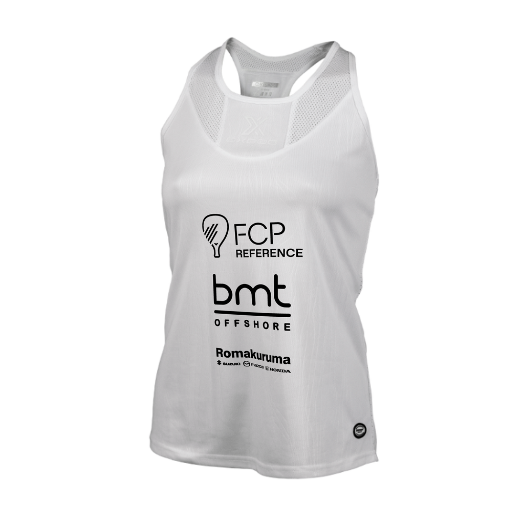 Tank Top Oxdog Tiebreak Women White Noa Canovas