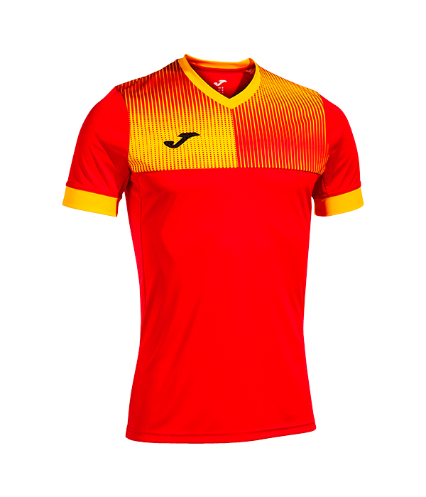 Camiseta Joma Eco Supernova Rojo/Amarillo