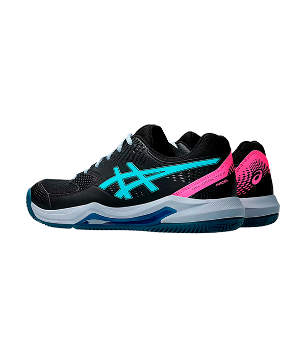 Zapatillas Asics Gel-Dedicate 8 Black/Energy Aqua 2024