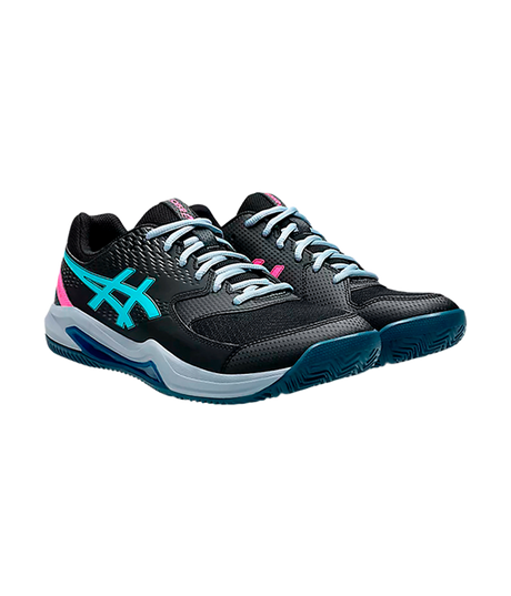 Zapatillas Asics Gel-Dedicate 8 Black/Energy Aqua 2024