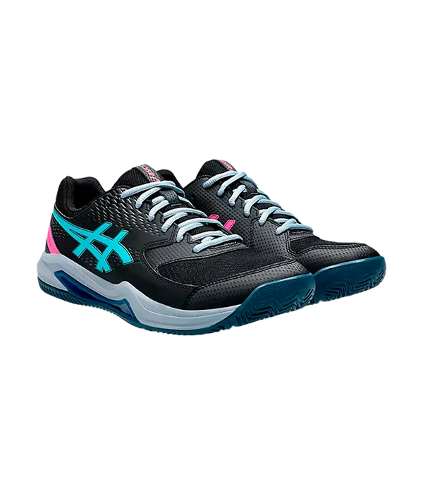 Zapatillas Asics Gel-Dedicate 8 Black/Energy Aqua