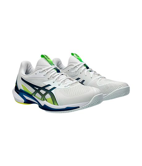 Zapatillas Asics Solution Speed FF 3 Clay Blanco/Mako Blue