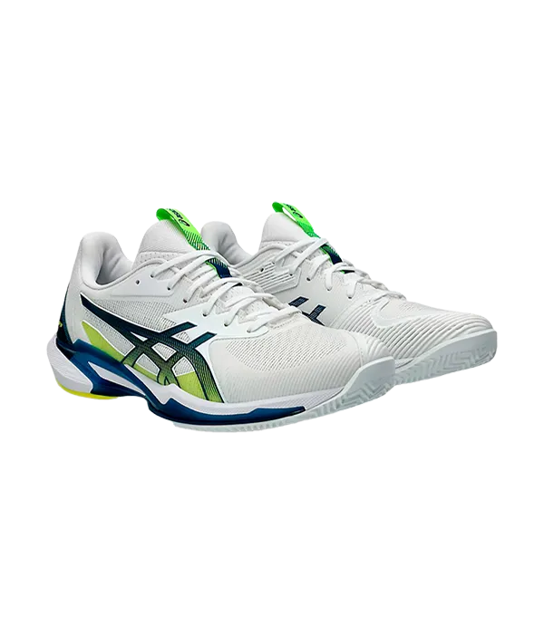 Zapatillas Asics Solution Speed FF 3 Clay White/Mako Blue