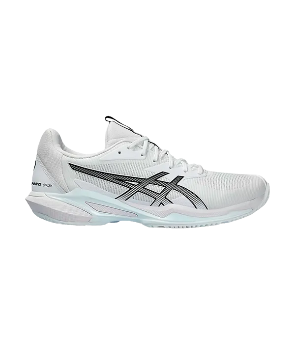 Asics Padel Shoes Solution Speed FF 3 Clay White/Black 2025