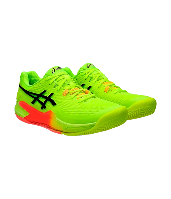 Zapatillas Asics Gel-Resolution 9 Clay Paris Safety Yellow/Black
