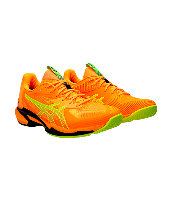 Asics tennis shoes orange hotsell