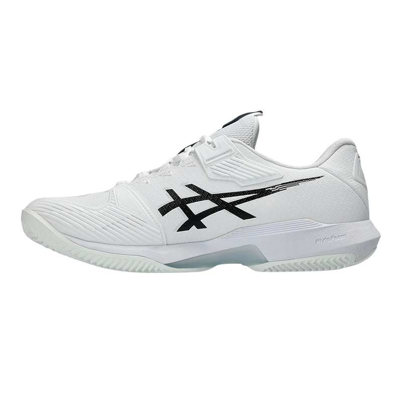 Asics Padel Shoes Solution Speed FF 4 Clay White/Black 2026