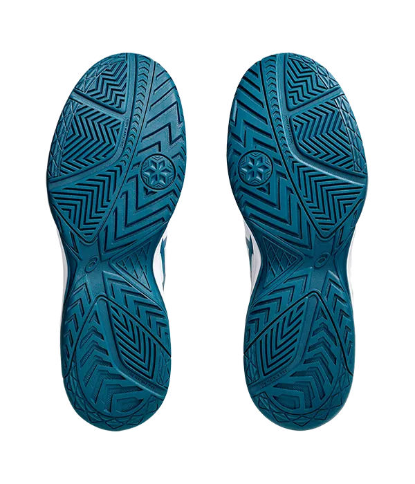 Zapatillas Asics Court Slide 3 White/Mako Blue