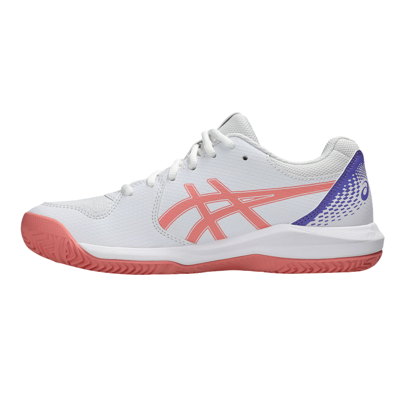 Asics Padel Shoes Gel-Dedicate 8 Padel Women White/Guava 2026