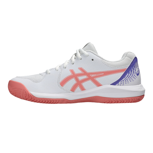 Padel Shoes Asics Gel-Dedicate 8 Padel Women White/Guava 2026