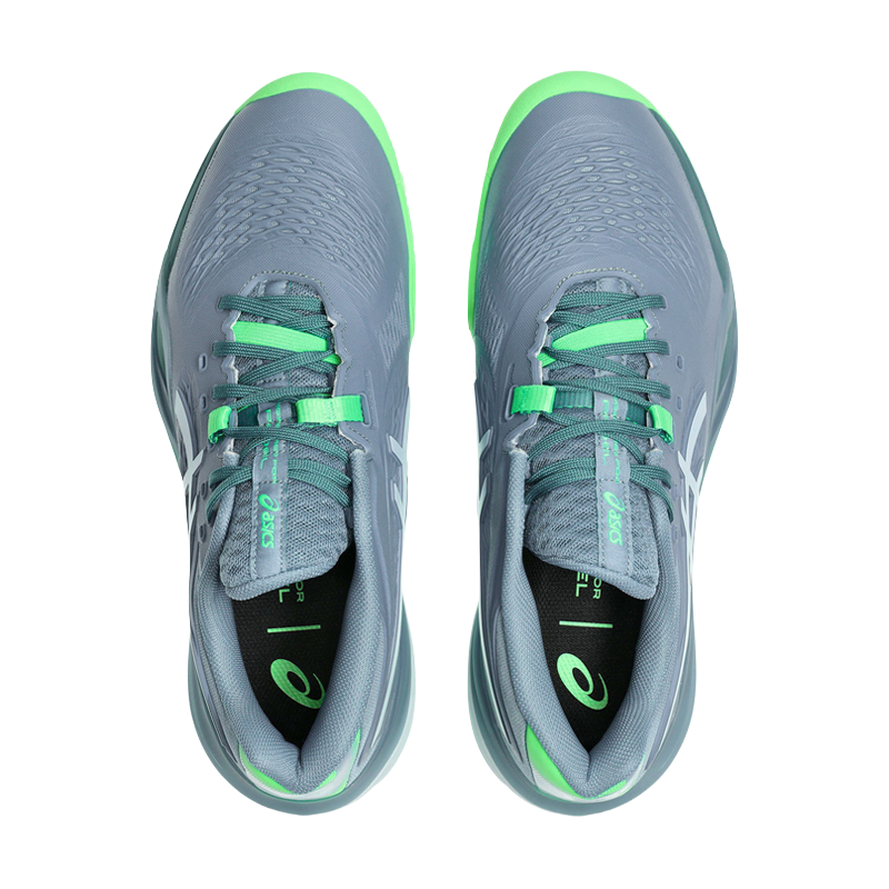 Asics Padelschuhe Gel-Resolution X Padel Saba Blau/Cool Grau 2026