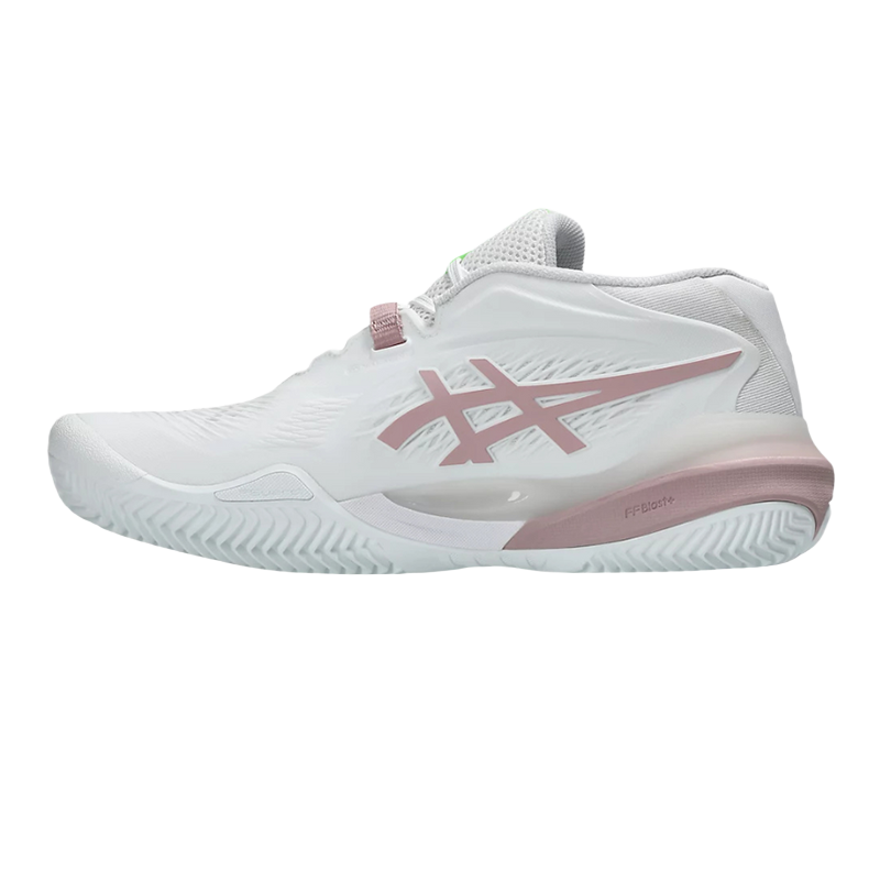 Asics Padel Shoes Gel-Resolution x Clay White/Morganite Women