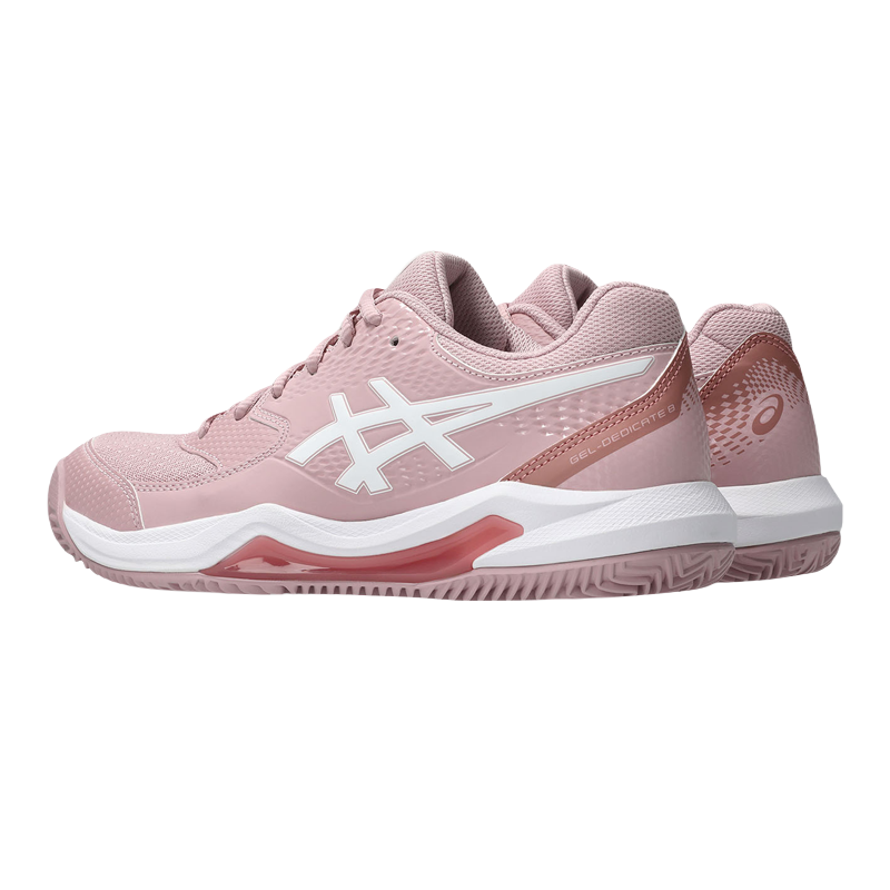 Sapatilhas de padel Asics Gel-Dedicate 8 Clay Mulher Morganita/Branco 2026