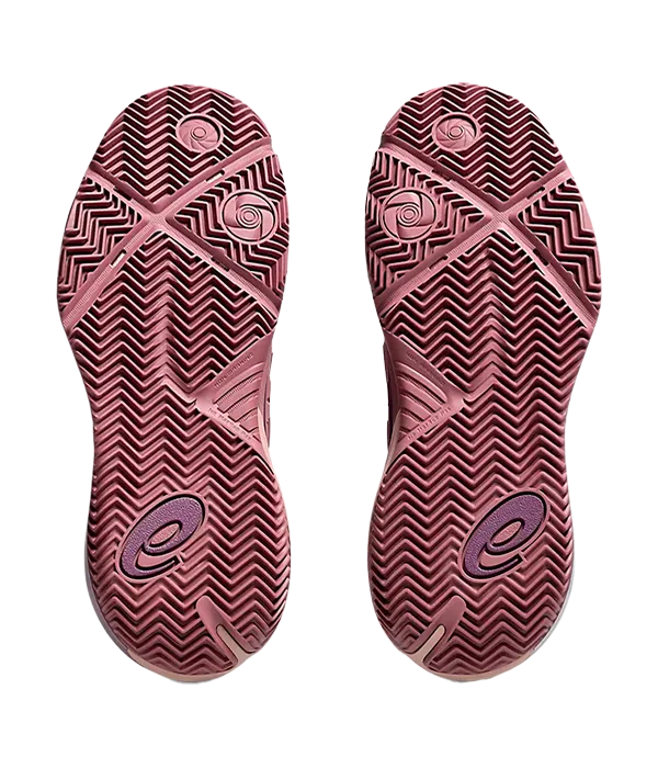Sapatilhas de padel Asics Gel-Resolution X Padel Feminino Roxo Oxide/Rosa Gold 2025