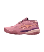 Sapatilhas de padel Asics Gel-Resolution X Padel Feminino Roxo Oxide/Rosa Gold 2025