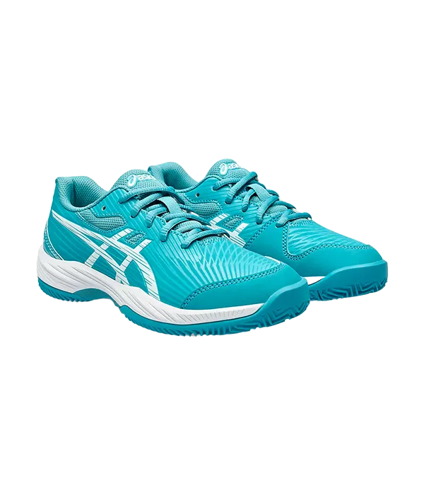 Zapatillas Asics Gel-Game 9 GS Clay/OC Kids Gris Blue/White
