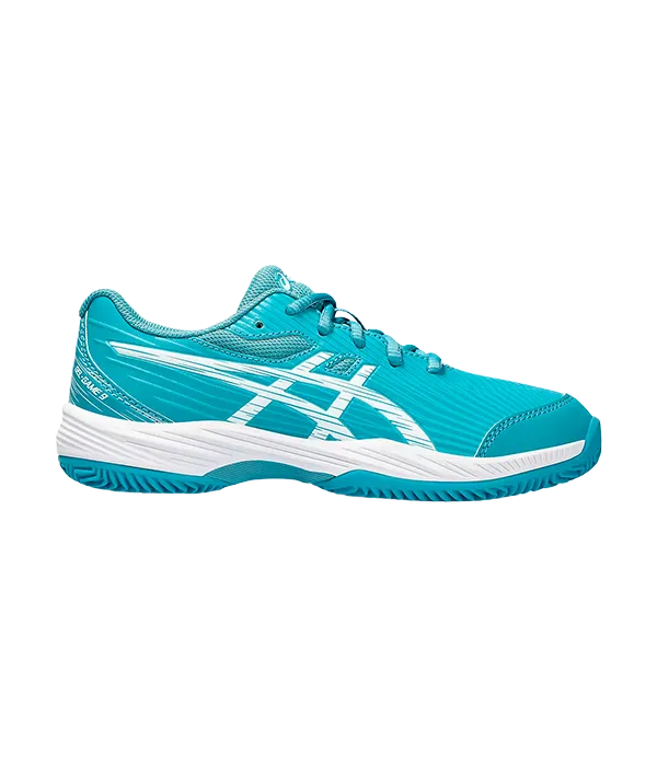 Zapatillas Asics Gel-Game 9 GS Clay/OC Kids Gris Blue/White