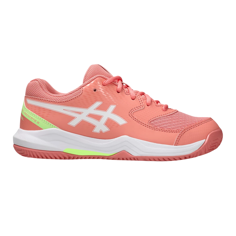 Asics Padel Shoes Gel-Dedicate 8 Padel GS Kid Guava/White 2026