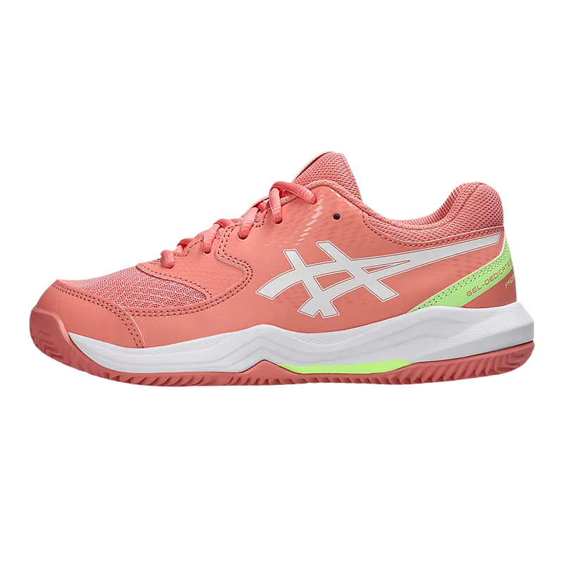 Sapatilhas de padel Asics Gel-Dedicate 8 Padel GS Kid Goiaba/Branco 2026