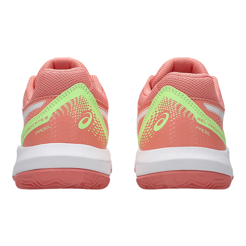 Sapatilhas de padel Asics Gel-Dedicate 8 Padel GS Kid Goiaba/Branco 2026
