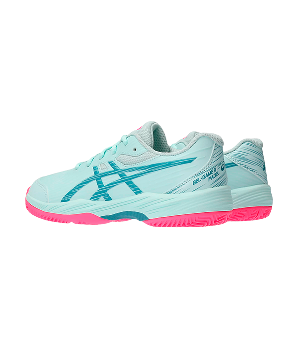 Asics Gel-Game 9 Kids Blue/Pink Running Shoes