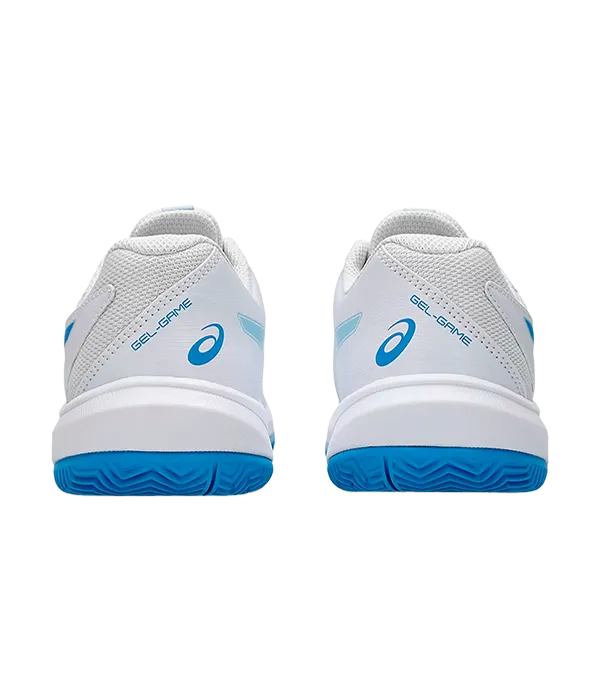 Zapatillas Asics Gel-Game GS Clay/OC Kids White/Blue Coast