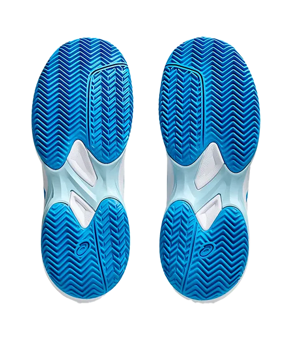 Zapatillas Asics Gel-Game GS Clay/OC Kids White/Blue Coast