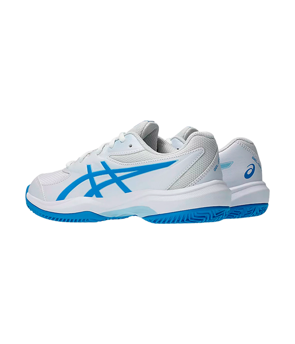 Asics Gel-Game GS Clay/OC Junior White/Blue 2024 Shoes