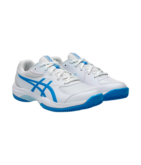 Asics Gel-Game GS Clay/OC Junior White/Blue 2024 Shoes