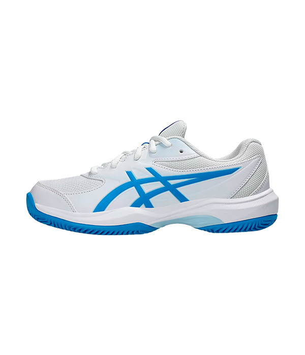 Asics Gel-Game GS Clay/OC Junior White/Blue 2024 Shoes