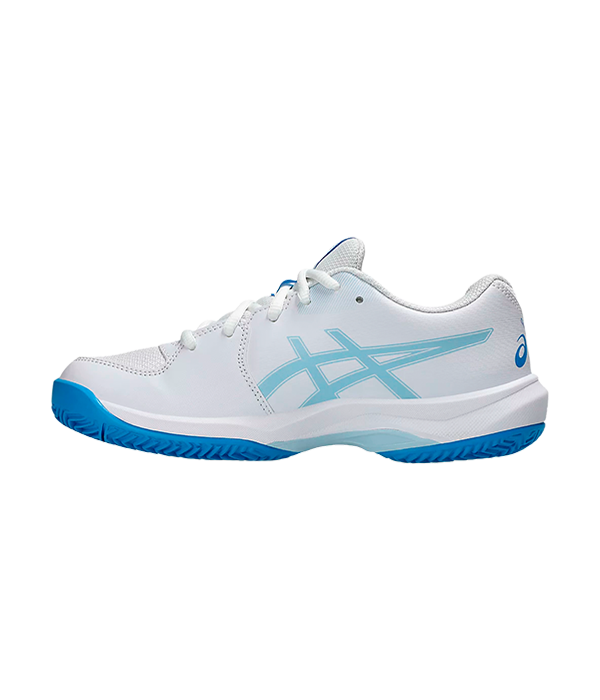 Asics Gel-Game GS Clay/OC Junior White/Blue 2024 Shoes