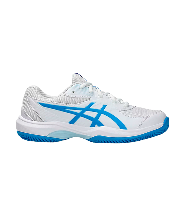 Asics Gel-Game GS Clay/OC Junior White/Blue 2024 Shoes