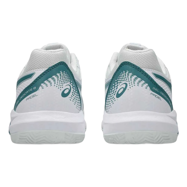 Padel Shoes Asics Gel-Delicate 8 Padel White/Misty Pine