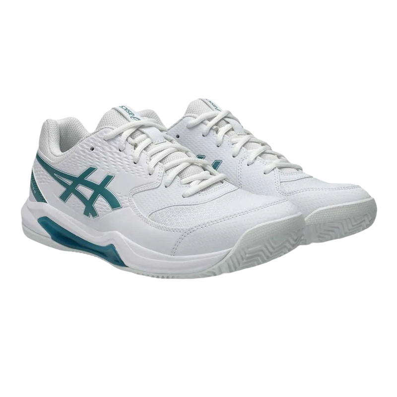 Sapatilhas de padel Asics Gel-Dedicate 8Padel Branco/Misty Pine 2026