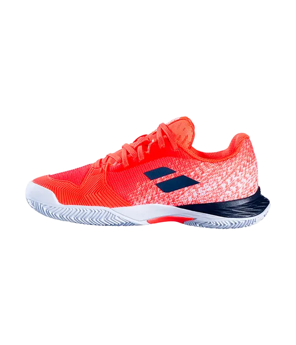 Zapatillas Babolat Jet Mach 3 Junior Clay Strike Red/ White 2024