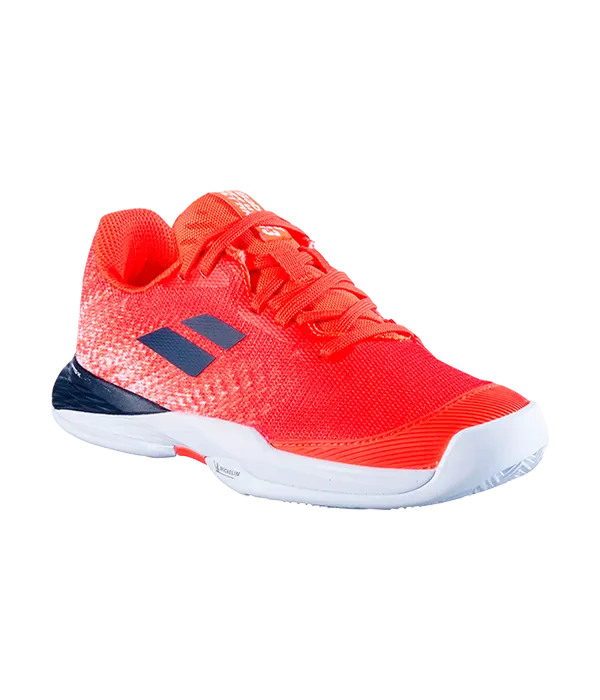 Zapatillas Babolat Jet Mach 3 Junior Clay Strike Red/ White 2024