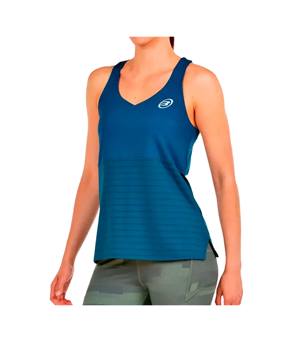 Camiseta Bullpadel Oza Mujer Azul