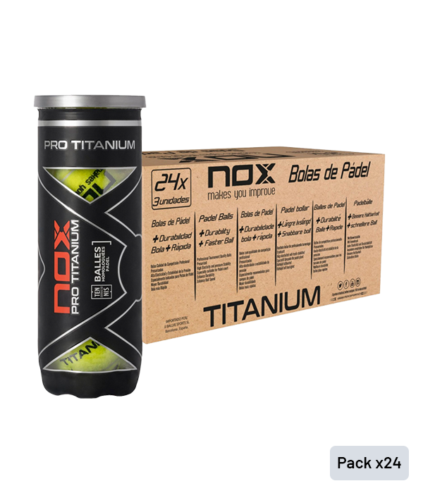 Box of Nox Pro Titanium Balls (Pack x 24)