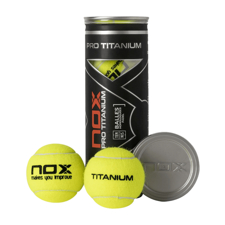 Pelotas NOX Pro Titanium (Pack x3)
