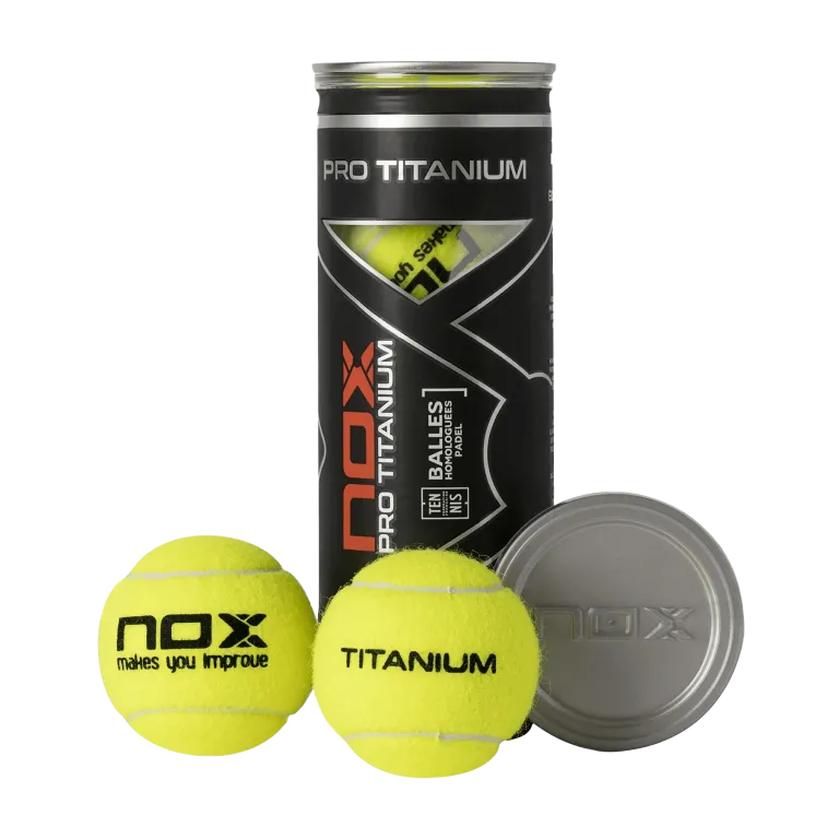 Pelotas NOX Pro Titanium (Pack x3)
