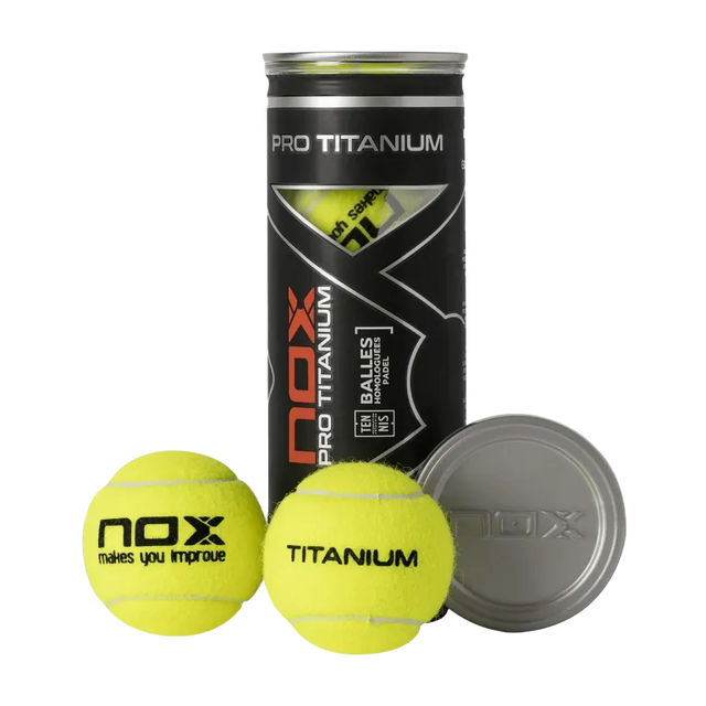 Pelotas NOX Pro Titanium (Pack x3)
