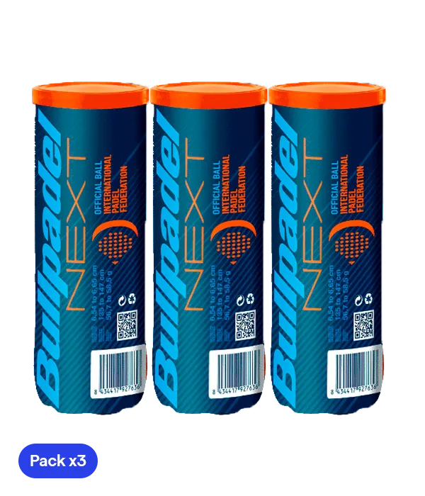 Pelotas Bullpadel Next (Pack x3)