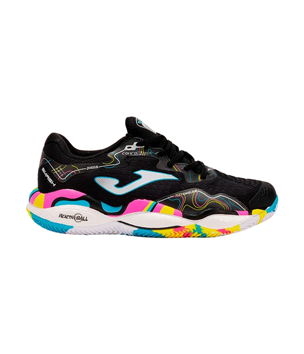 Zapatillas Joma Smash 2591 Negro-Multicolor 2025