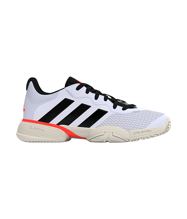 Adidas Barricade Kids Shoes White//Red 2024