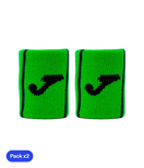 Muñequeras Joma Game Cortas Verde Pack x2