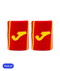 Bracelets Joma Game court Rouge/Jaune Paquet x2