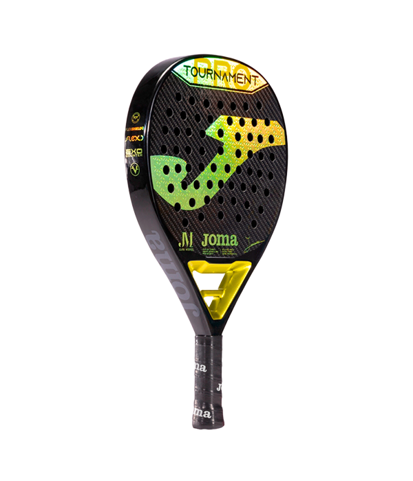 Joma Tournament Pro Black/Yellow 2024 Juani Mieres Racket 