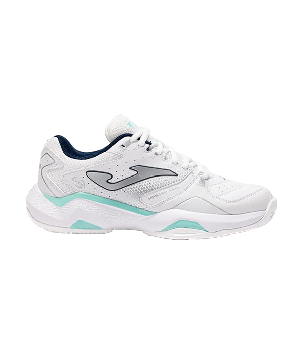 Zapatillas Joma Master 1000 Lady 2542 White Turquoise 2025