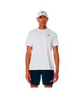 Camiseta Asics Court SS Branco Brilhante 2025