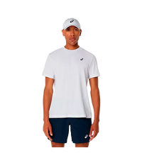Camiseta Asics Court SS Branco Brilhante